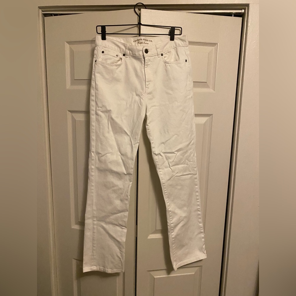 Ralph Lauren White Jeans - Classic Straight - Women’s Size 8